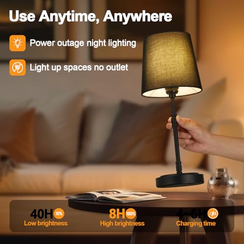 Cordless Table Lamps Set of 2 (2 Count)