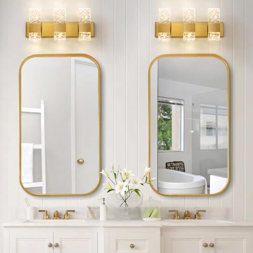Gold Bathroom Vanity Light Fixtures Bathroom Light Fixtures Over Mirror 3