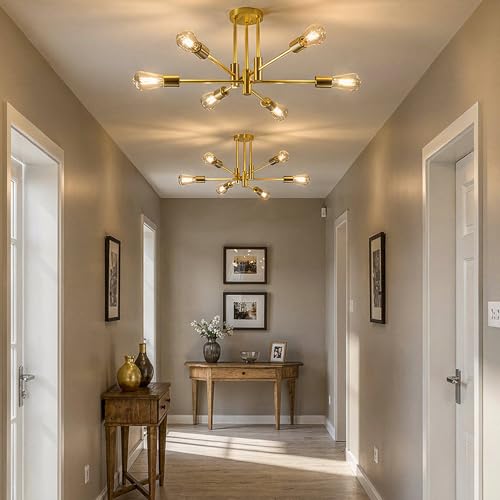Modern Sputnik Chandelier