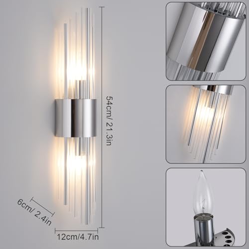 Modern Crystal Wall Sconce