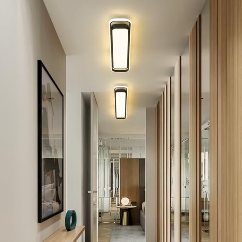 Modern LED Ceiling Light with Remote 39in Flush Mount Light Fixture