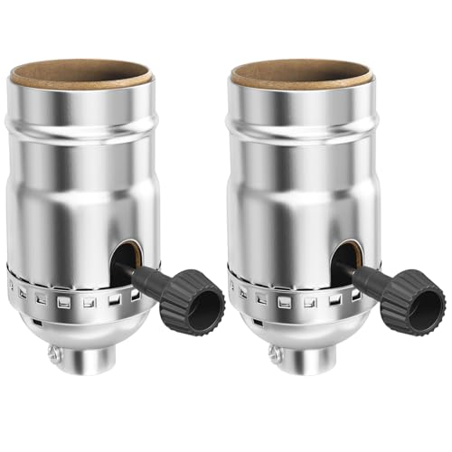 UL Listed Lamp Socket Replacement wtih ON (2 Count)