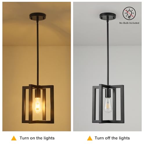 Small Modern Farmhouse Black Pendant Lights Kitchen Island