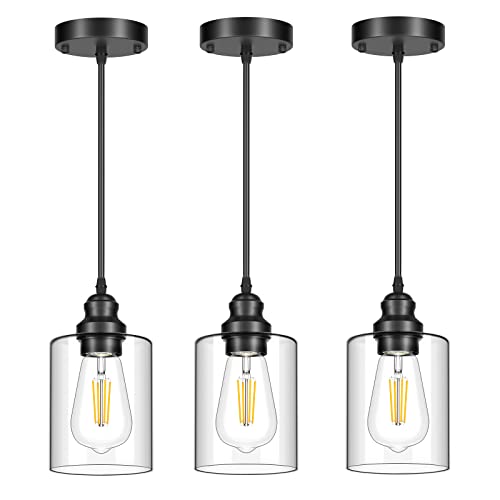 3 Pack Hanging Pendant Lighting Fixtures (3 Count)