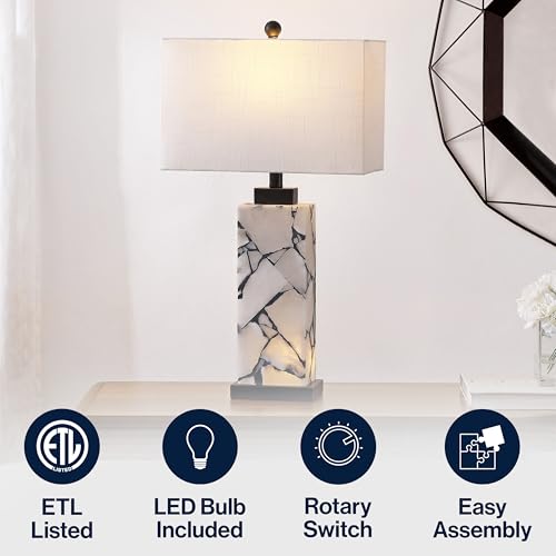 Elizabeth Alabaster Nightlight Lamp 27.5"