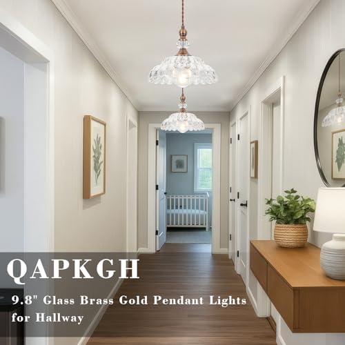 9.8" Small Vintage Pendant Lights for Kitchen Island