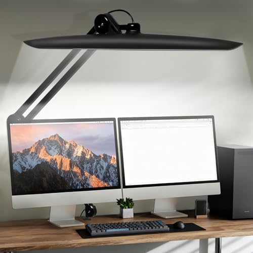 20" LED Desk Lamp with Clamp