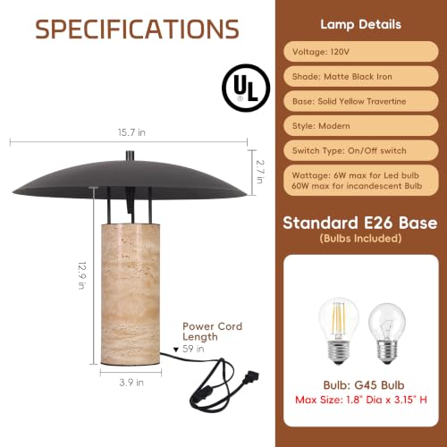 Mid Century Modern Large Table Lamp