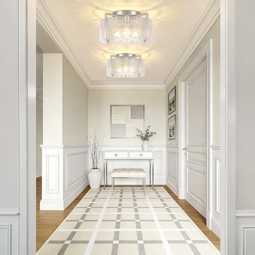 16" Semi Flush Mount Ceiling Light