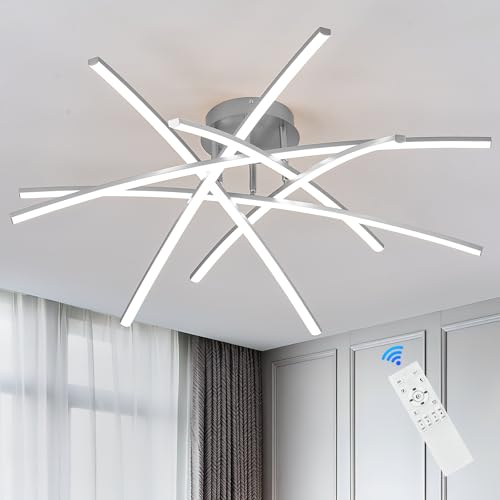 Semi Flush Mount Ceiling Light (6 Count)