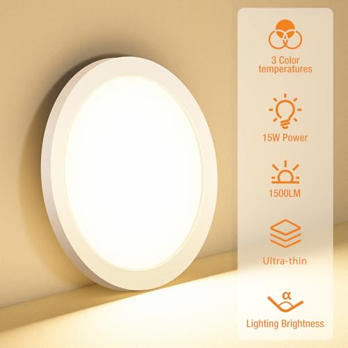 3 Pack Flush Mount Ceiling Light