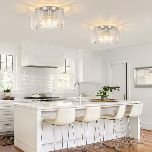 16" Semi Flush Mount Ceiling Light