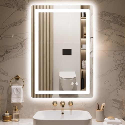 30x20 LED Bathroom Vanity Mirror with Lights