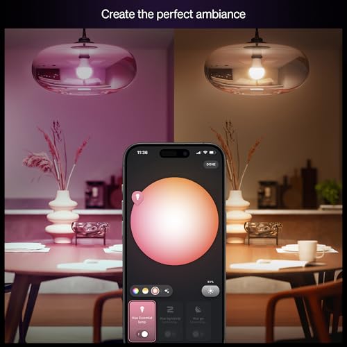 Essential Smart LED A19 Bulb (2 Count)