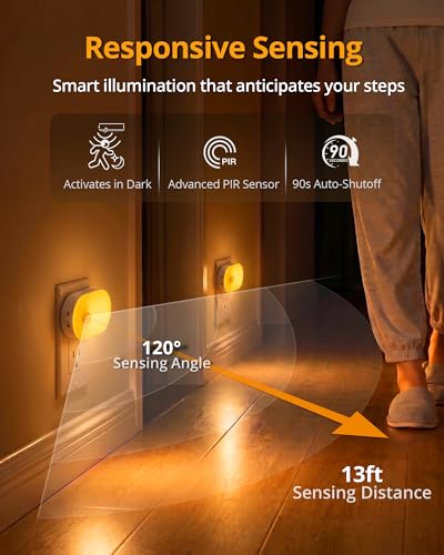 Amber Night Light Plug (2 Count)