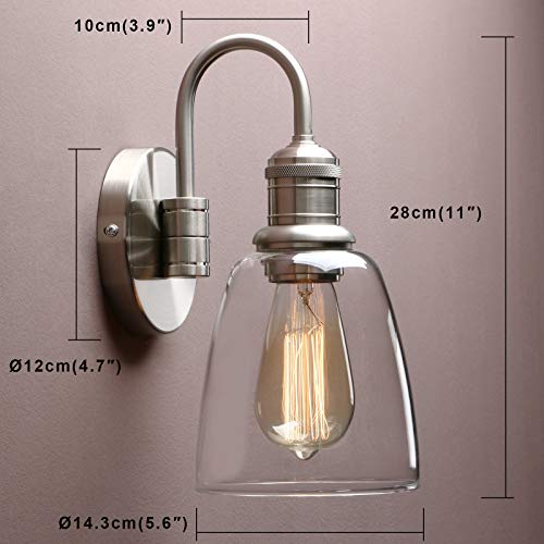 1 Light Brass Modern Vintage Indoor Wall Sconce