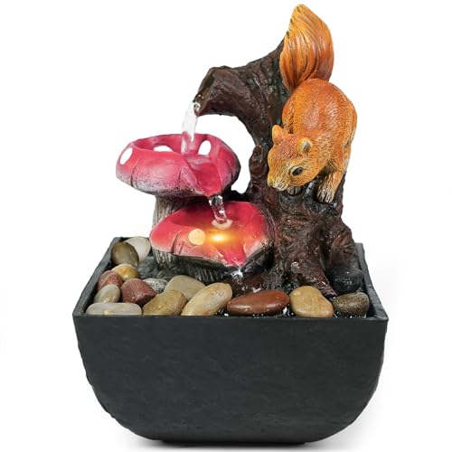 Indoor Resin Statue Desktop Fountain Indoor