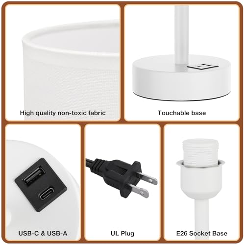Bedside Table Lamp for Bedroom