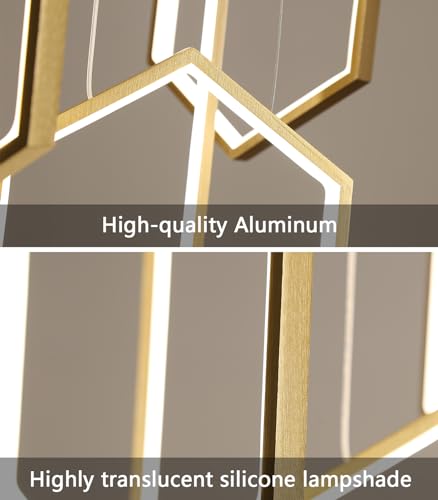 6 Rings Chandelier Modern