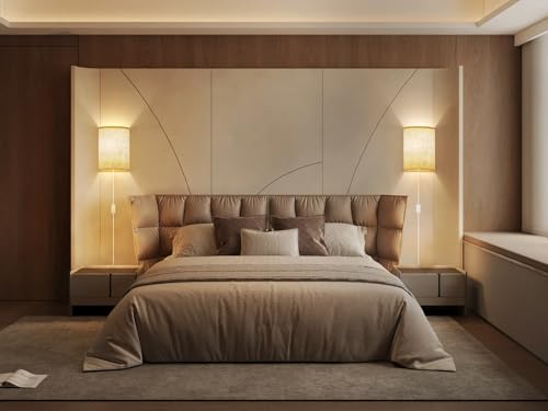 Plug in Wall Sconces Set of Two Wall Lights with On (2 Count)