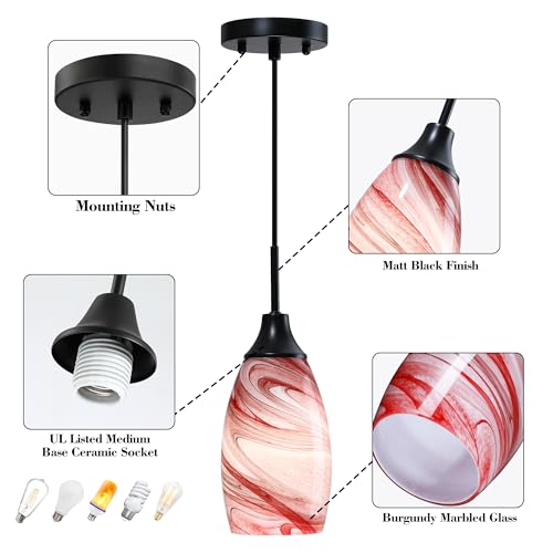 Mini Glass Pendant Light