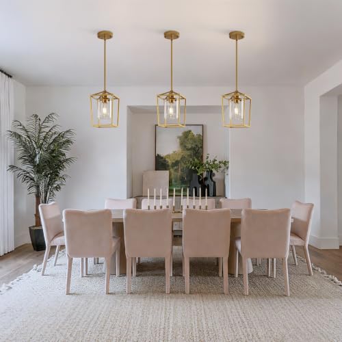 3 Pack Gold Pendant Lights (3 Count)