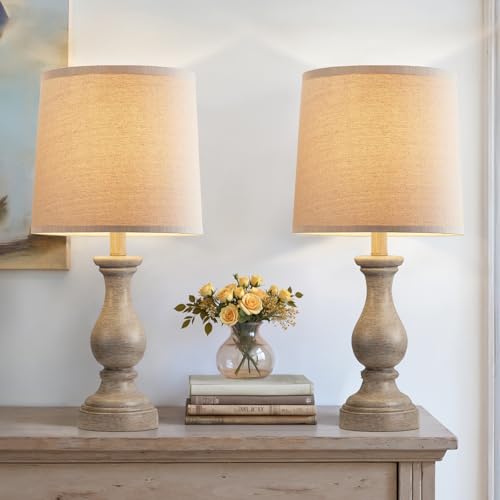Farmhouse Table Lamps Set of 2 (2 Count)
