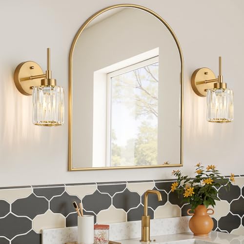 Modern Crystal Bathroom Vanity Light