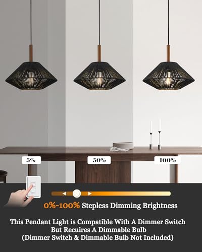 12.6" Modern Pendant Light Fixtures