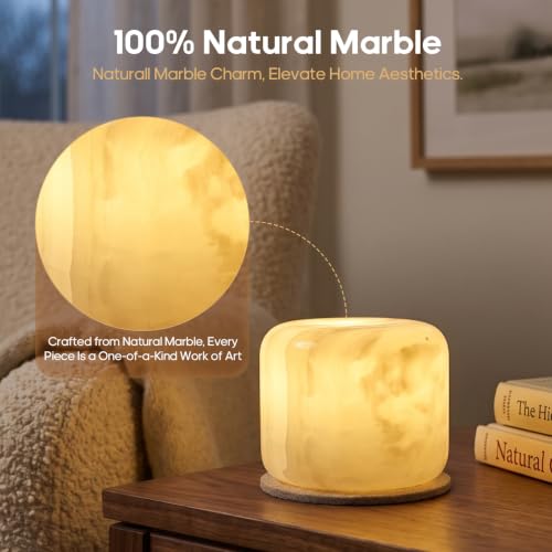 Natural Stone Marble Night Light