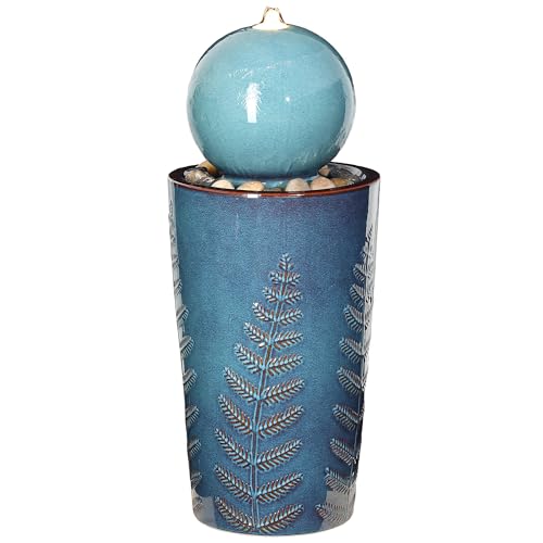 Autodaya 30" Sphere Outdoor Water Fountain
