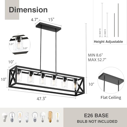 Farmhouse Dining Room Light Fixture