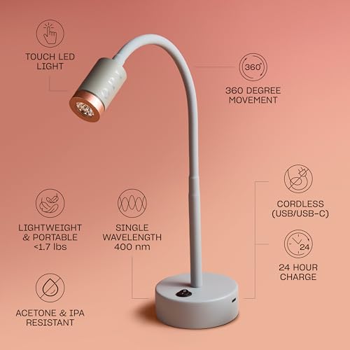 Cordless Lightening Flash Cure Gel Lamp