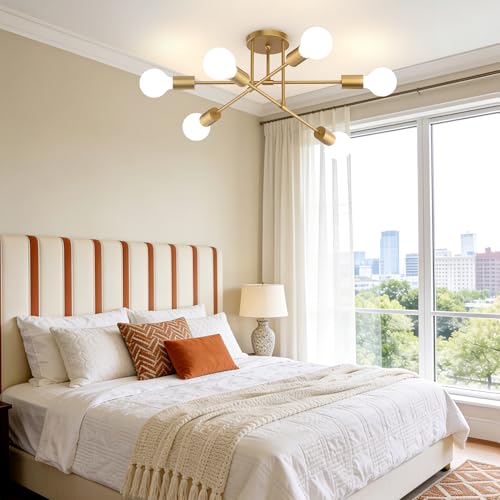Modern Sputnik Chandelier Ceiling Light Fixtures