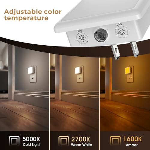 3CCT Night Lights Plug into Wall 2 (2 Count)