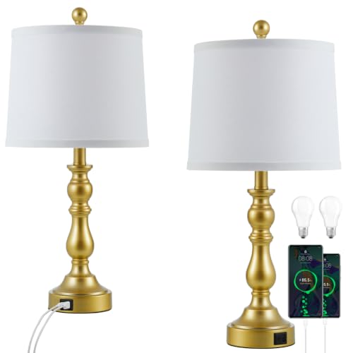 Gold Table Lamps Set of 2 (2 Count)