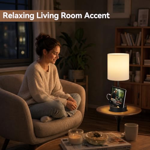Bedside Lamps for Bedroom Set of 2 (2 Count)