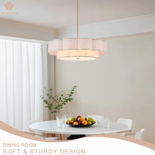 25.6" Large Drum Chandelier
