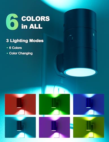 Led Night Light Plug into Wall (2 Count)