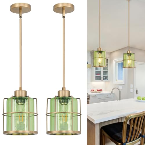 Farmhouse Pendant Lights Kitchen Island Set Of 2 (2 Count)