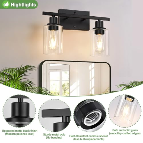 2 Light Bathroom Light Fixtures