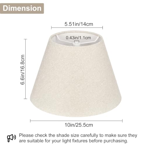 Glittery Lampshades Set of 2 (2 Count)
