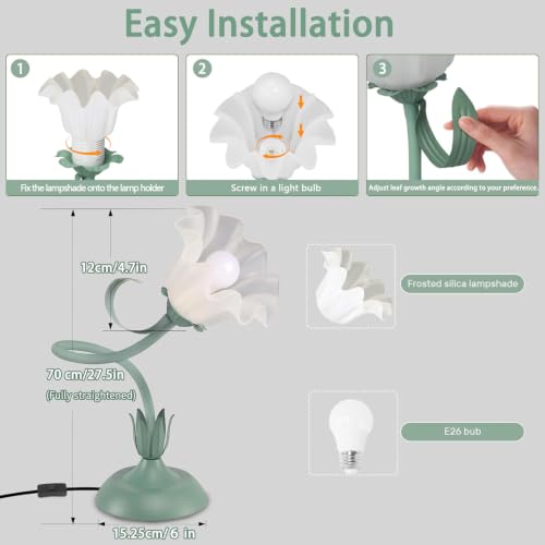 Women Bedside Table Lamps for Bedroom