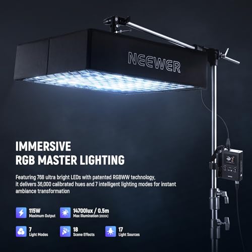 115W Flexible LED Video Light