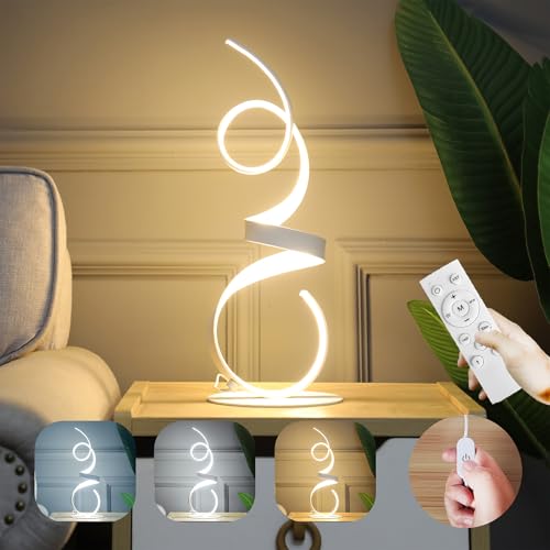 20W 2700LM 3 Colors Dimmable LED Art Table Lamp 21.4 Inch with Touch Switch for Living Room