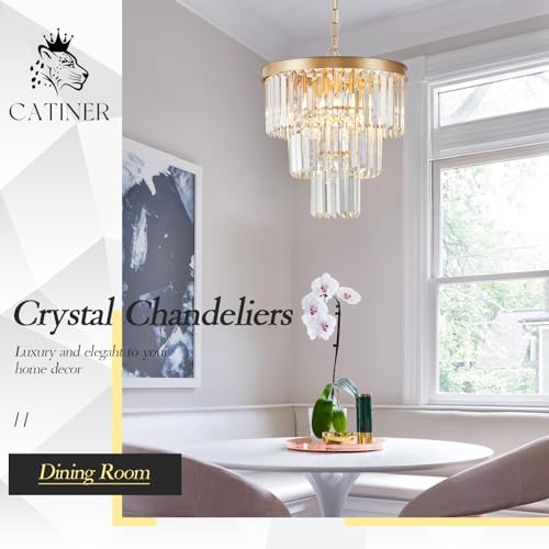 16" Modern Crystal Chandeliers