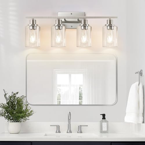 4 Light Bathroom Light Fixtures