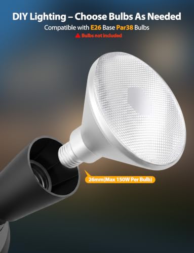 2 Pack Motion Sensor Outdoor Lights (2 Count)