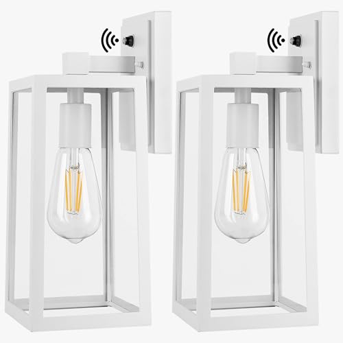 Dusk to Dawn Outdoor Lighting Fixtures Wall Mount (2 Count)