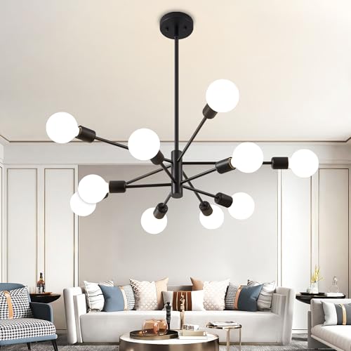 Chandeliers for Dining Room Black 10